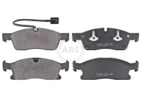 Bromsbeläggssats, skivbroms 35298 ABS