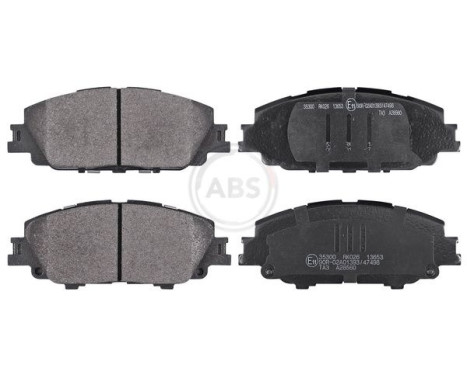 Bromsbeläggssats, skivbroms 35300 ABS