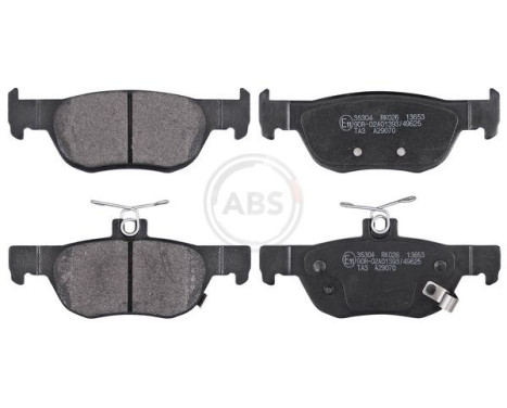 Bromsbeläggssats, skivbroms 35304 ABS