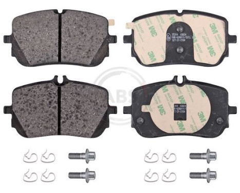 Bromsbeläggssats, skivbroms 35314 ABS