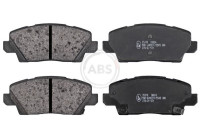 Bromsbeläggssats, skivbroms 35318 ABS