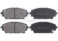 Bromsbeläggssats, skivbroms 35327 ABS