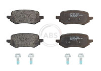 Bromsbeläggssats, skivbroms 35328 ABS