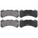 Bromsbeläggssats, skivbroms 35335 ABS