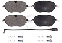 Bromsbeläggssats, skivbroms 35336 ABS