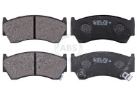 Bromsbeläggssats, skivbroms 35368 ABS