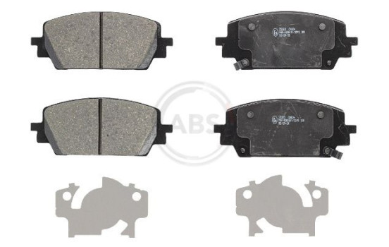 Bromsbeläggssats, skivbroms 35383 ABS