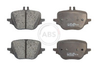 Bromsbeläggssats, skivbroms 35393 ABS