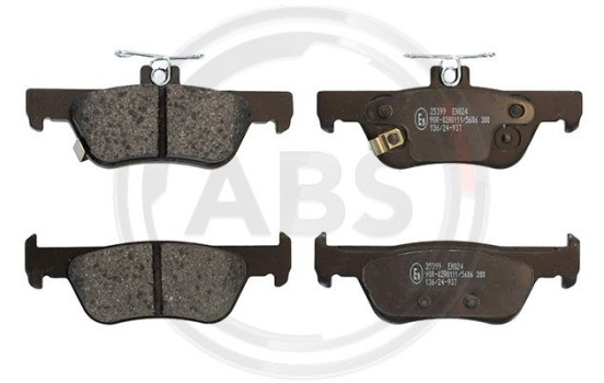 Bromsbeläggssats, skivbroms 35399 ABS
