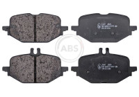 Bromsbeläggssats, skivbroms 35407 ABS