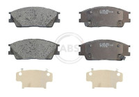 Bromsbeläggssats, skivbroms 35410 ABS