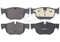 Bromsbeläggssats, skivbroms 35412 ABS