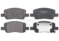 Bromsbeläggssats, skivbroms 35413 ABS