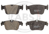 Bromsbeläggssats, skivbroms 35424 ABS