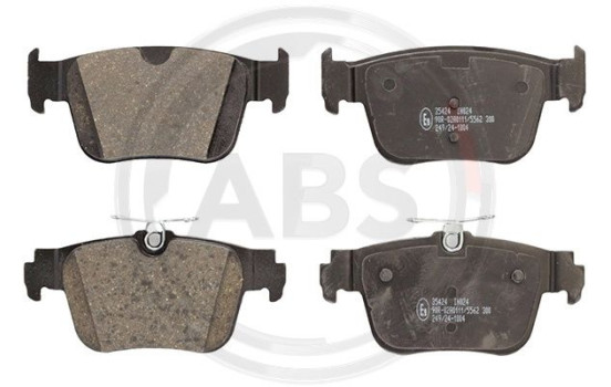 Bromsbeläggssats, skivbroms 35424 ABS