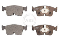 Bromsbeläggssats, skivbroms 35426 ABS