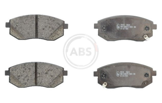 Bromsbeläggssats, skivbroms 35430 ABS