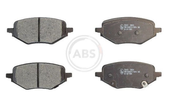 Bromsbeläggssats, skivbroms 35433 ABS