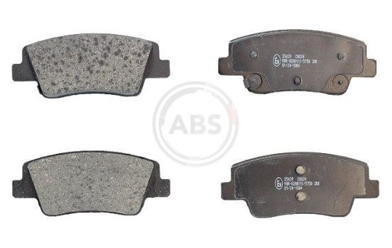 Bromsbeläggssats, skivbroms 35439 ABS