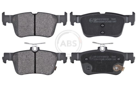 Bromsbeläggssats, skivbroms 35445 ABS
