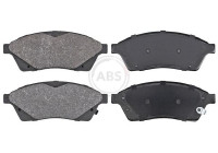 Bromsbeläggssats, skivbroms 35450 ABS