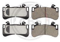 Bromsbeläggssats, skivbroms 35472 ABS
