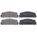 Bromsbeläggssats, skivbroms 36003 ABS, miniatyr 4