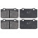 Bromsbeläggssats, skivbroms 36006 ABS, miniatyr 4