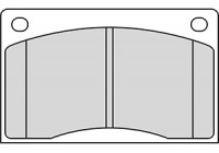 Bromsbeläggssats, skivbroms 36047 ABS