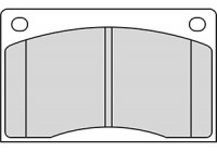 Bromsbeläggssats, skivbroms 36047 ABS