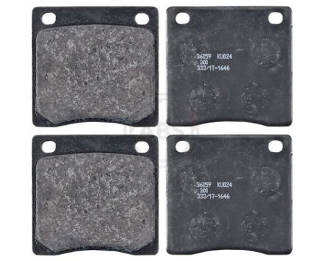 Bromsbeläggssats, skivbroms 36059 ABS, bild 3