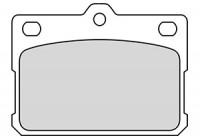 Bromsbeläggssats, skivbroms 36072 ABS