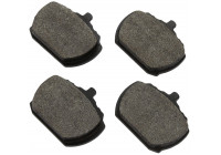Bromsbeläggssats, skivbroms 36102 ABS