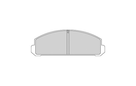 Bromsbeläggssats, skivbroms 36120 ABS, bild 3