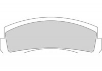 Bromsbeläggssats, skivbroms 36136 ABS