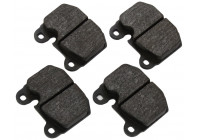 Bromsbeläggssats, skivbroms 36140 ABS