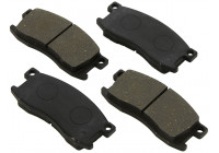 Bromsbeläggssats, skivbroms 36155 ABS