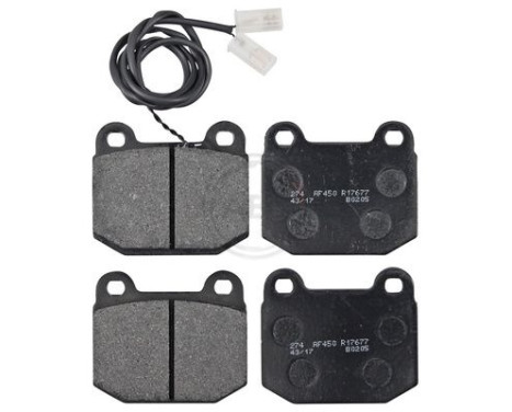 Bromsbeläggssats, skivbroms 36171 ABS, bild 4 Bromsbeläggssats, skivbroms 36171 ABS, bild 4