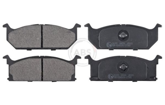 Bromsbeläggssats, skivbroms 36189 ABS, bild 4
