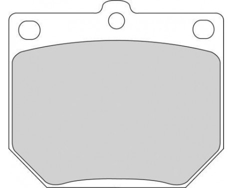 Bromsbeläggssats, skivbroms 36387 ABS, bild 2