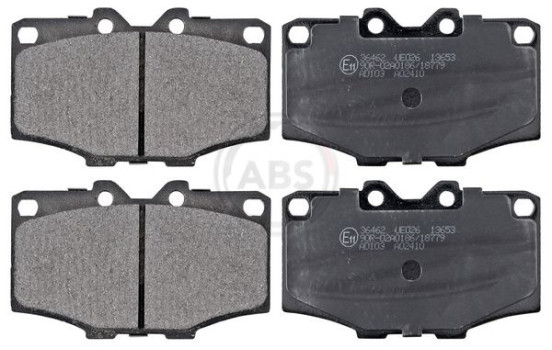 Bromsbeläggssats, skivbroms 36462 ABS, bild 4