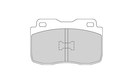 Bromsbeläggssats, skivbroms 36496 ABS, bild 3