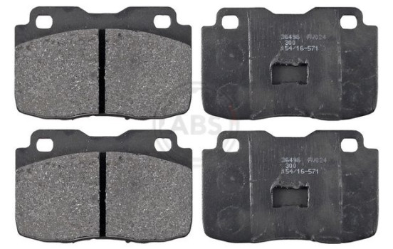Bromsbeläggssats, skivbroms 36496 ABS, bild 4