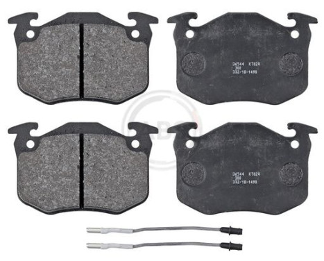 Bromsbeläggssats, skivbroms 36544 ABS, bild 4