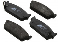 Bromsbeläggssats, skivbroms 36617 ABS