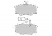 Bromsbeläggssats, skivbroms 36631 ABS