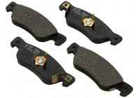 Bromsbeläggssats, skivbroms 36686 ABS