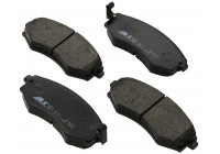 Bromsbeläggssats, skivbroms 36717 ABS