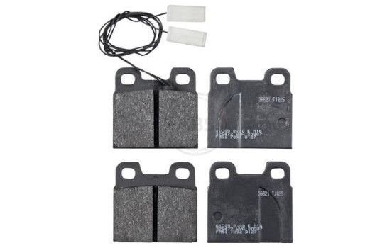 Bromsbeläggssats, skivbroms 36821 ABS, bild 4