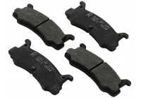 Bromsbeläggssats, skivbroms 36868 ABS